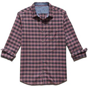 Flag & Anthem Vandemere Gingham Performance Icon Shirt – Red / Black